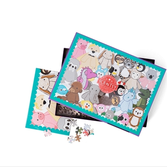 Scentsy Buddy 1000 Piece Puzzle Farm Sea Exotic Jungle Magical Animals - Picture 1 of 3